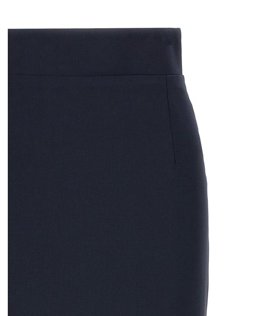 Tagliatore Tagliatorore Wollen Rok in het Blue