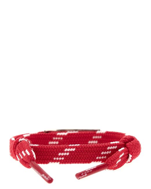 Balenciaga Red 'Cargo' Bracelet