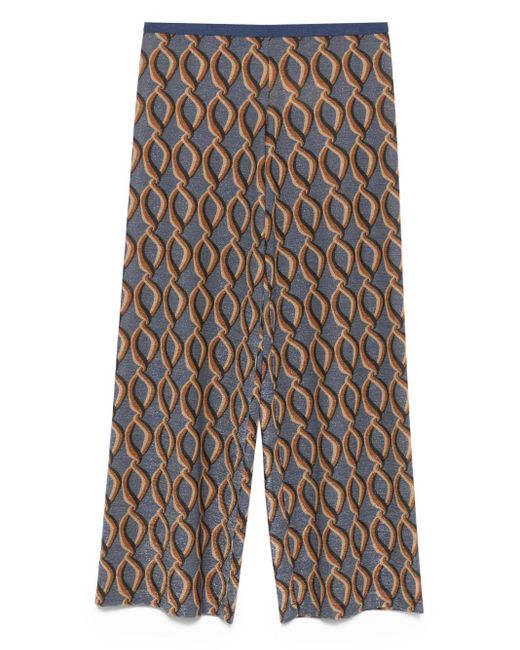 Pantaloni Stampati A di Siyu in Gray