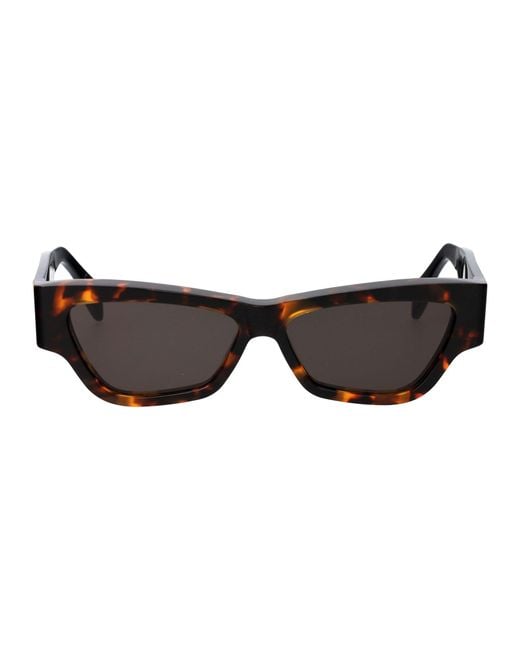 Retrosuperfuture Brown Acetate Cat-Eye Sunglasses