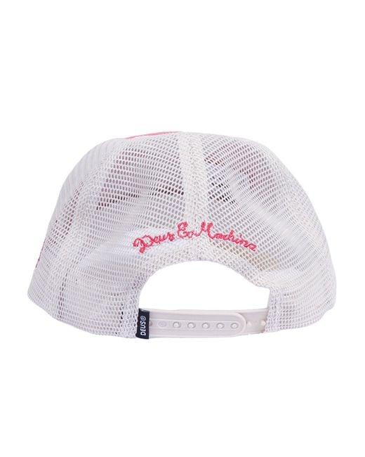 Deus Ex Machina Pink Tokyo Address Trucker