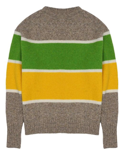 J.W. Anderson Gray Luxury Lambswool Pullover Sweater for men