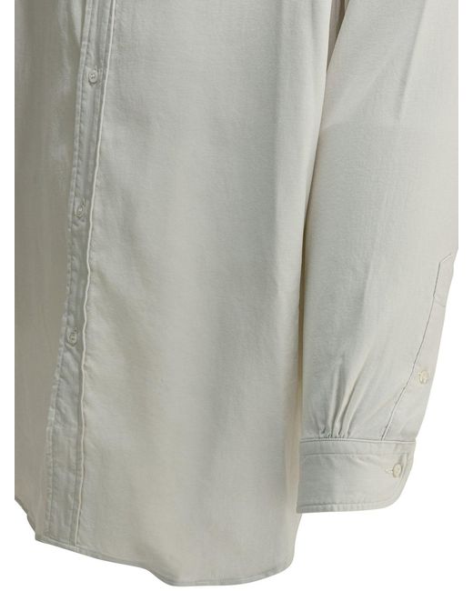 A.PRESSE Gray Casual Shirt Shirts Grey for men