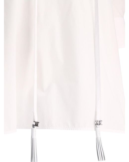"Carpi" blusa con mangas con globo Max Mara de color White