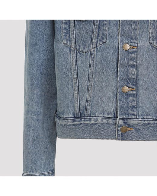 Fear Of God Blue Trucker Jacket for men
