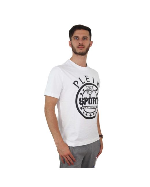 Plein Sport T-shirt in White for Men 