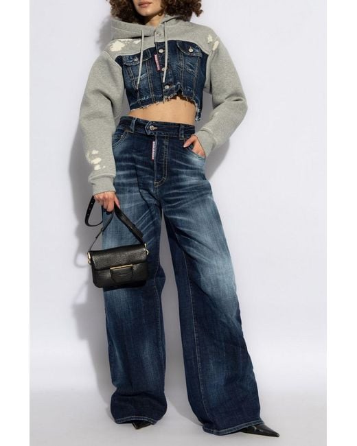DSquared² Blue Jeans With Logo
