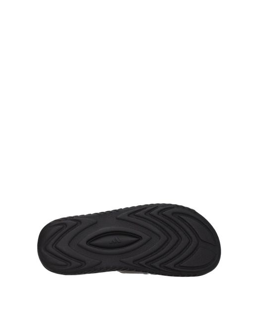 Adidas Black Slippers And Clogs Yugioh Rubber/Light