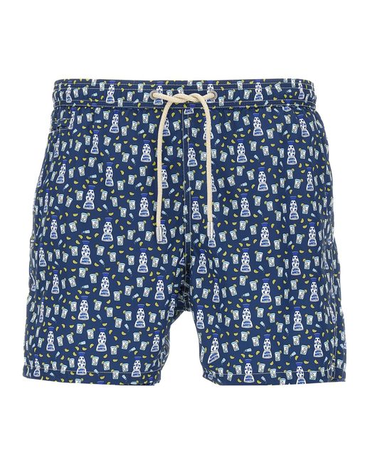 Mc2 Saint Barth 'Tequila Classic' Badeanzug in Blue für Herren