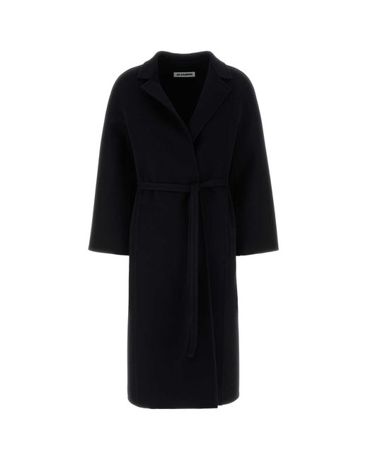 Jil Sander Black Coat 84 Db