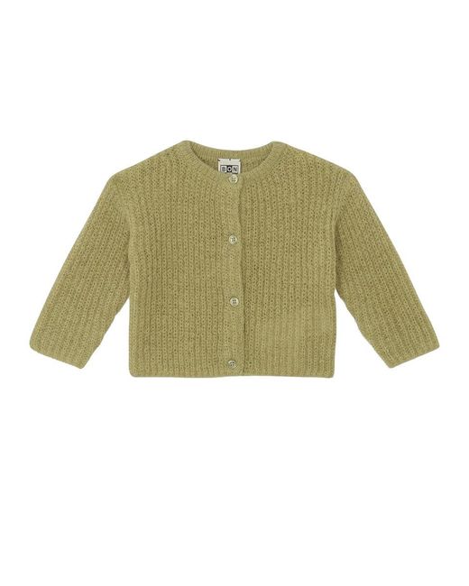 Bonton Green Cardigan "Mizbeth"