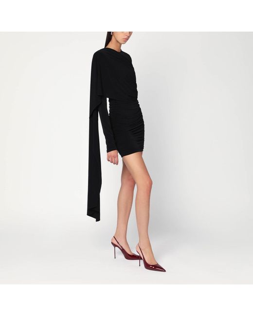 ANDAMANE Women's Black Mini Dress Xenia