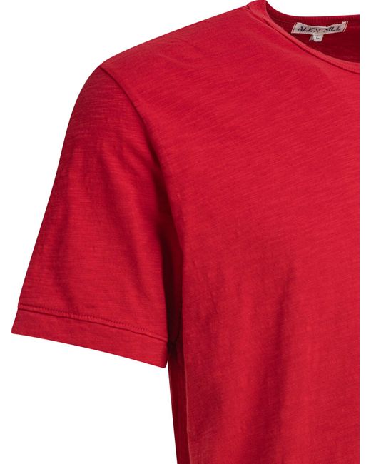 Tシャツ・カットソー Alex Mill T-shirts Red Alex Mill T Shirts in Red | Lyst