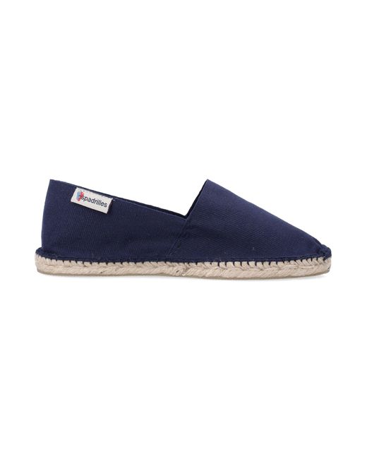 Chaussures Plates Espadrilles en coloris Blue