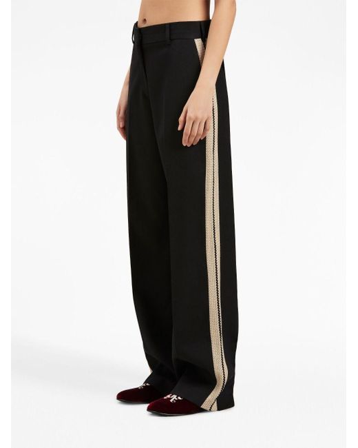 Palm Angels Black Pants & Shorts