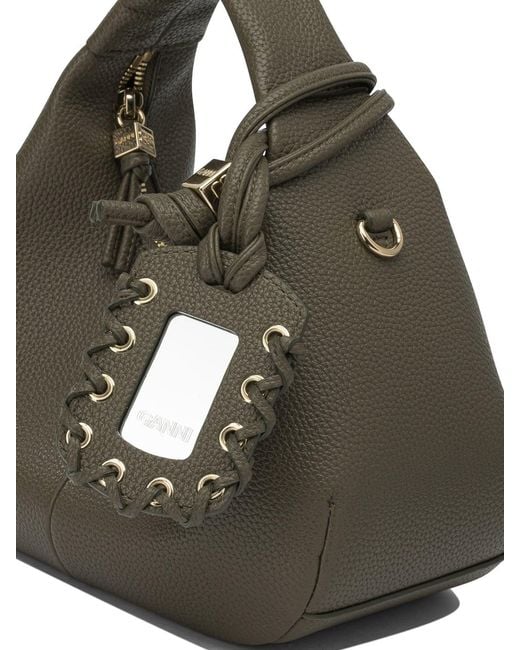 Ganni Green "Hobo" Small Hand Bag