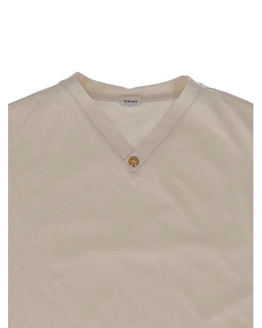 Versace T-shirt Jersey in het Gray