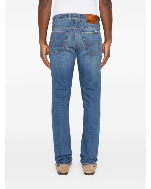 Jacob Cohen Blue Slim Fit Denim Jeans for men