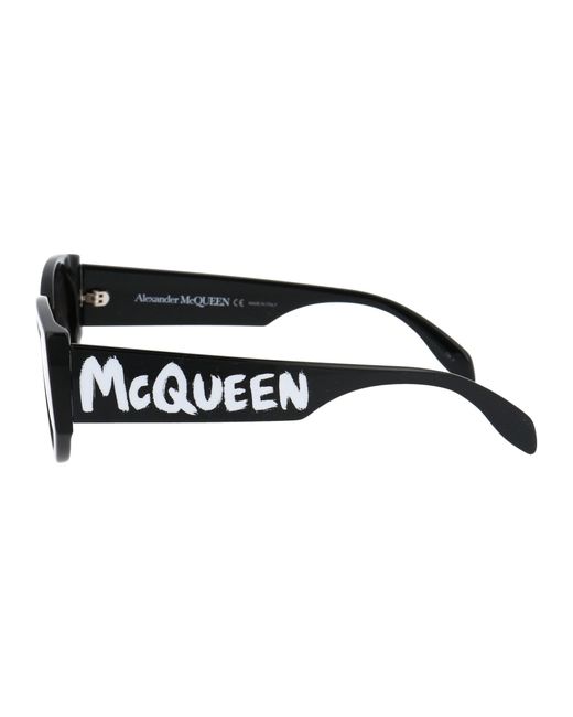 Alexander McQueen Black Alexander Mc Queen Sunglasses Am0330 S 001