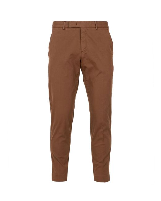 PT Torino Brown Trousers