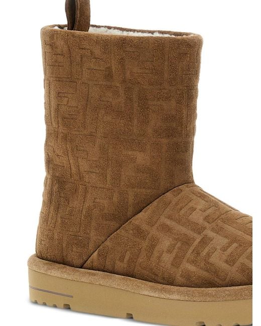 Fendi Brown Apres Chic Boots