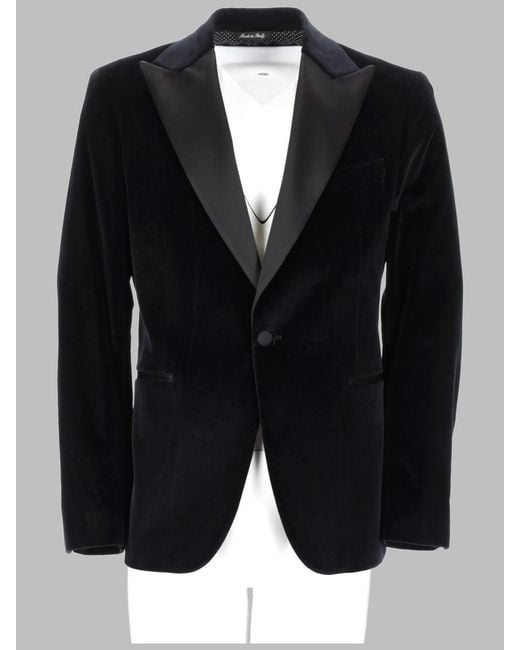Brian Dales Blue Classic Cotton Jacket For