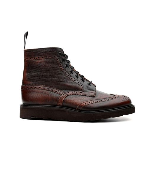 Tricker 's Bottes violettes Tricker's pour homme en coloris Brown