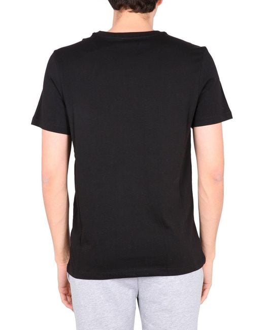 Ballantyne Black Crewneck T-Shirt for men