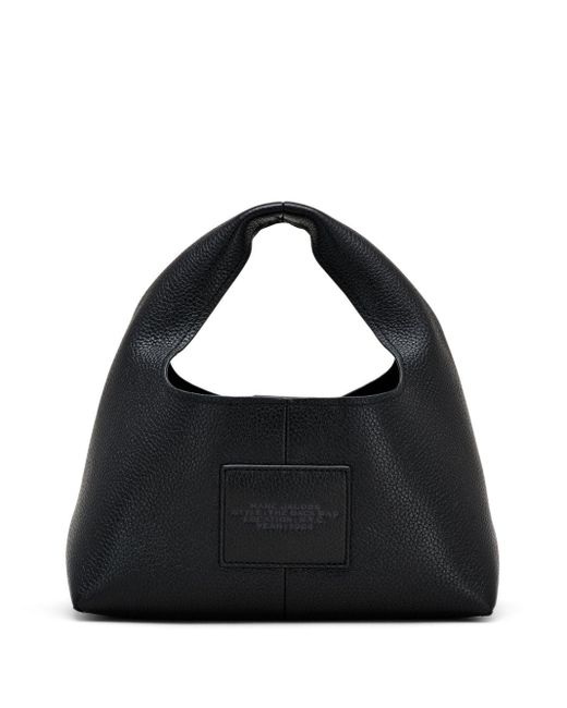 Marc Jacobs Black The Sack Mini Leather Hobo Bag