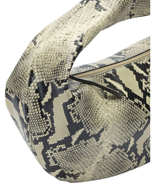 Khaite Metallic "Olivia Hobo" Shoulder Bag