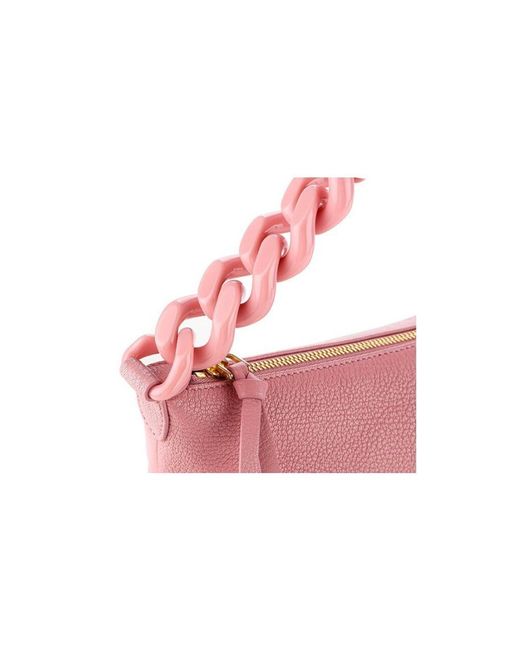 Miu Miu Pink Spirit Logo Patch Bag