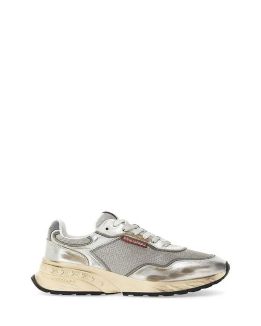 DSquared² White Sprinter Sneakers