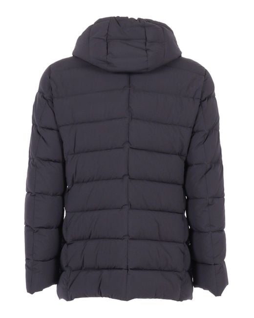 Moorer Blue Florio Kn Jacket