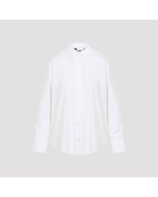 Max Mara White Adele Shirt