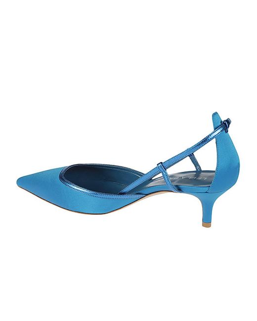Lella Baldi Blue Lederpumpen