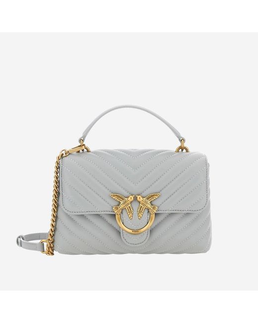 Pinko Gray Puff Big Bag