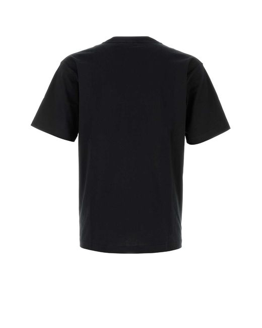 New Balance Black Athletics Logo T-Shirt for men