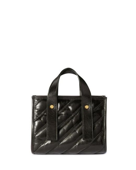 Off-White c/o Virgil Abloh Black Quilting Tote Bag