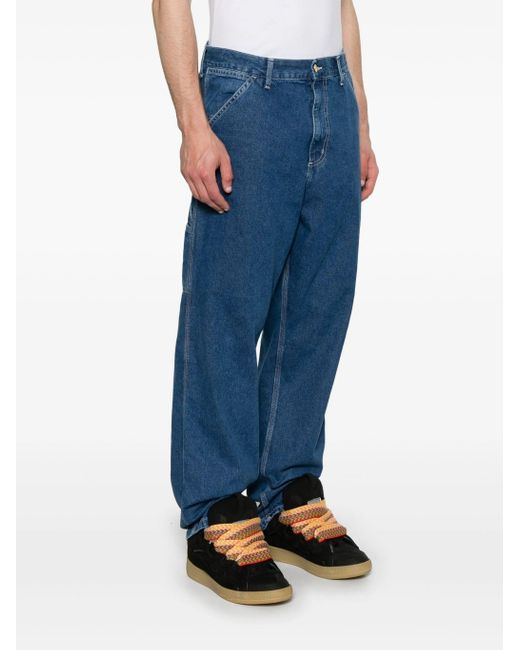 Carhartt Blue Single Knee Jeans for men