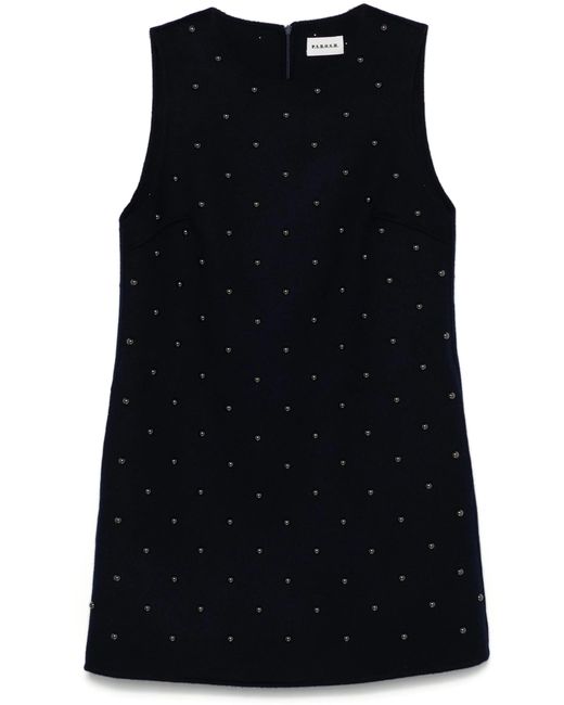 P.A.R.O.S.H. Jurk Met Studs in het Black