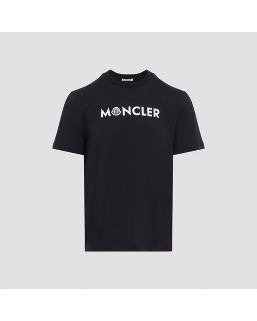Moncler Black Ss T Shirt