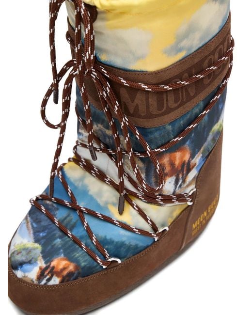 Moon Boot Brown Mb X Gir Icon Postcar