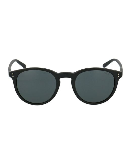 Polo Ralph Lauren Black Round Sunglasses 0 Ph4110 528487