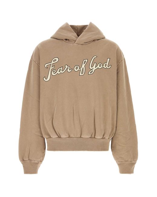 Fear Of God Natural Biscuit Cotton Sweatshirt for men