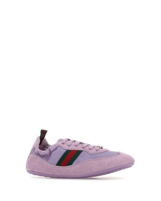 Gucci Purple Shift Trainers