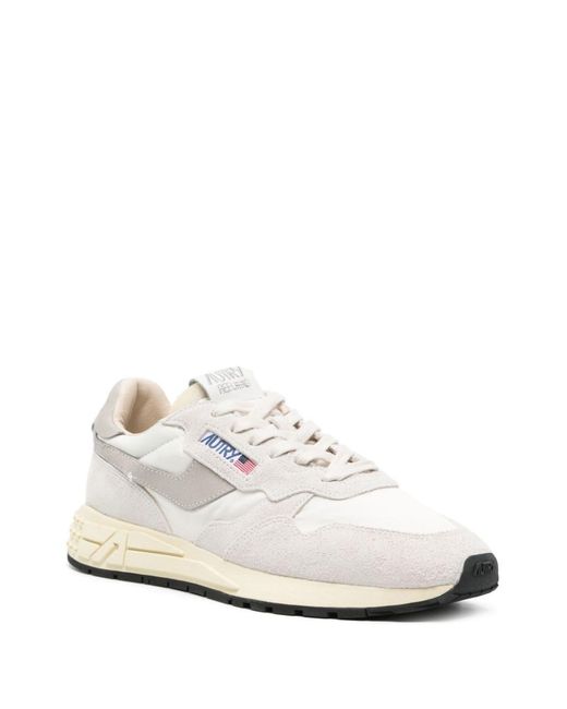 Autry Turnschuhe treten niedrig zurück in White für Herren
