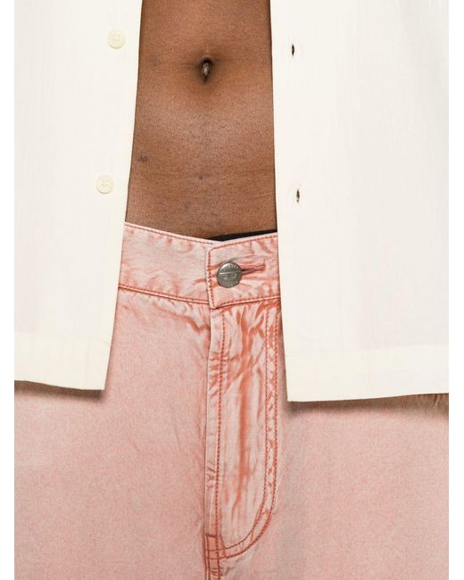 DIESEL Pink Bermuda Shorts