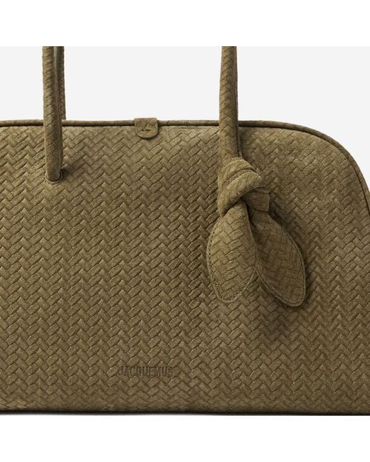 Jacquemus Green Small Bowling Bag