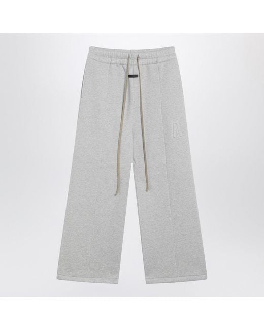 Fear Of God Gray Melange Jogging Trousers for men