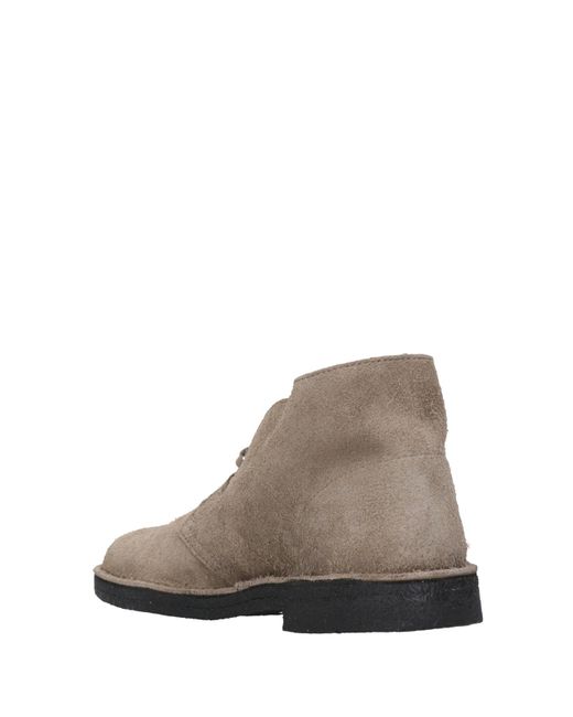 Clarks Gray Boots for men